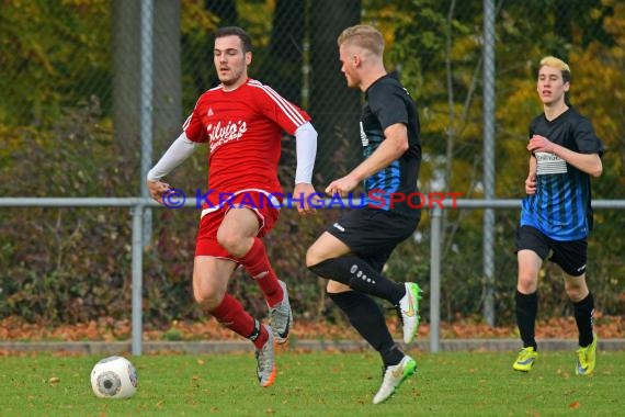 Kreisklasse A FC Weiler vs SPG Kirchardt/Grombach 05.11.2017 (© Kraichgausport / Loerz)